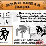 Syair HK Mbah Semar 06 Oktober 2020