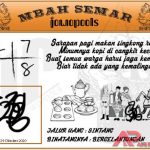 Syair HK Mbah Semar 29 Oktober 2020