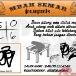 Syair HK Mbah Semar 10 Oktober 2020