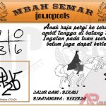 Syair HK Mbah Semar 07 Oktober 2020