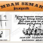 Syair HK Mbah Semar 03 November 2020
