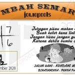 Syair HK Mbah Semar 17 November 2020