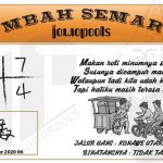 Syair HK Mbah Semar 06 November 2020