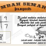 Syair HK Mbah Semar 22 November 2020