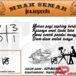 Syair HK Mbah Semar 29 November 2020
