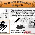 Syair HK Mbah Semar 08 November 2020