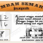 Syair HK Mbah Semar 22 Desember 2020
