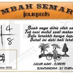 Syair HK Mbah Semar 25 Desember 2020