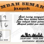 Syair HK Mbah Semar 13 Desember 2020