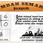 Syair HK Mbah Semar 12 Desember 2020