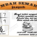 Syair HK Mbah Semar 16 Januari 2021