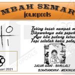 Syair HK Mbah Semar 24 Januari 2021