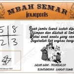 Syair HK Mbah Semar 06 Februari 2021