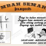 Syair HK Mbah Semar 13 Januari 2021