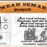 Syair HK Mbah Semar 17 Februari 2021