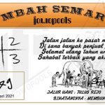 Syair HK Mbah Semar 20 Februari 2021
