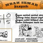 Syair HK Mbah Semar 01 Maret 2021
