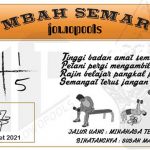 Syair HK Mbah Semar 04 Maret 2021