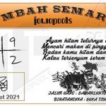 Syair HK Mbah Semar 24 Maret 2021