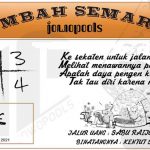 Syair HK Mbah Semar 31 Maret 2021