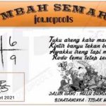 Syair HK Mbah Semar 08 Maret 2021