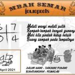 Syair HK Mbah Semar 30 April 2021