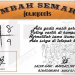 Syair HK Mbah Semar 24 April 2021