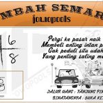 Syair HK Mbah Semar 05 April 2021