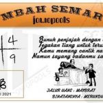 Syair HK Mbah Semar 12 April 2021