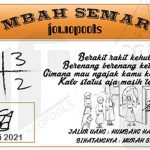 Syair HK Mbah Semar 07 Mei 2021