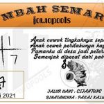Syair HK Mbah Semar 18 Mei 2021