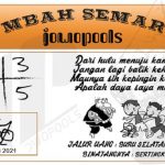 Syair HK Mbah Semar 14 Mei 2021
