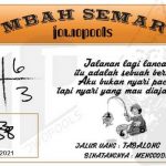 Syair HK Mbah Semar 27 Mei 2021