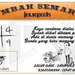 Syair HK Mbah Semar 06 Mei 2021