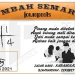 Syair HK Mbah Semar 15 Mei 2021