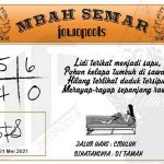 Syair HK Mbah Semar 31 Mei 2021