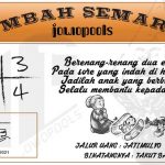 Syair HK Mbah Semar 10 Juni 2021