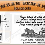 Syair HK Mbah Semar 22 Juni 2021