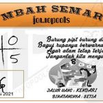 Syair HK Mbah Semar 23 Juni 2021