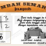 Syair HK Mbah Semar 24 Juni 2021