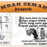 Syair HK Mbah Semar 30 Juni 2021