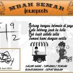 Syair HK Mbah Semar 06 Juni 2021