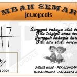 Syair HK Mbah Semar 28 Juli 2021