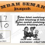 Syair HK Mbah Semar 13 Agustus 2021