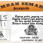 Syair HK Mbah Semar 20 Agustus 2021