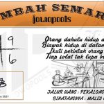 Syair HK Mbah Semar 26 Agustus 2021