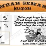Syair HK Mbah Semar 29 Agustus 2021