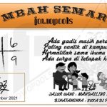 Syair HK Mbah Semar 13 September 2021