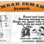 Syair HK Mbah Semar 06 September 2021
