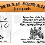 Syair HK Mbah Semar 15 Oktober 2021